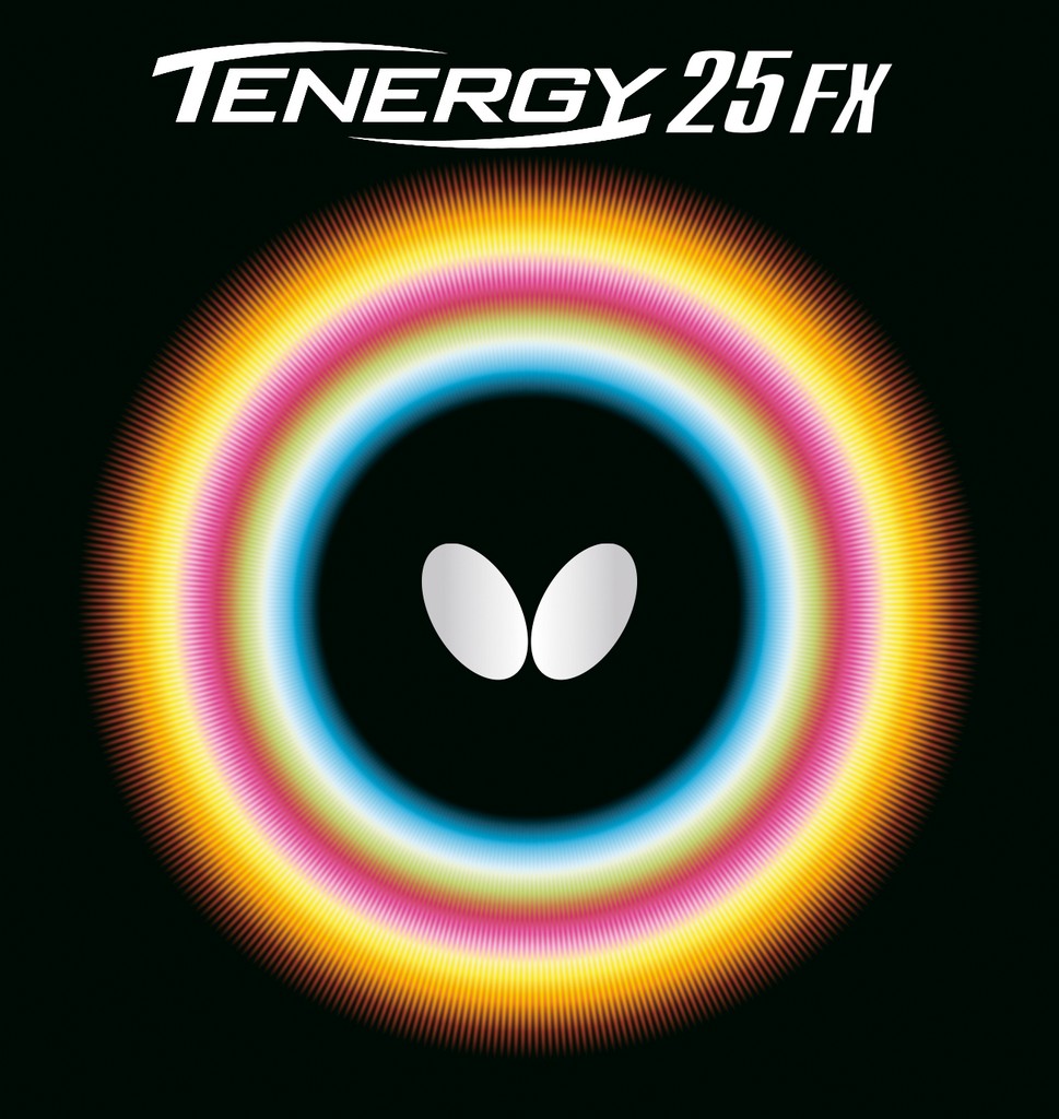 Butterfly - Tenergy 25 FX Barva: Červená, Tloušťka houby: 1,9