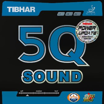 Tibhar - 5Q Sound Power Update Barva: Červená, Tloušťka houby: 2,1