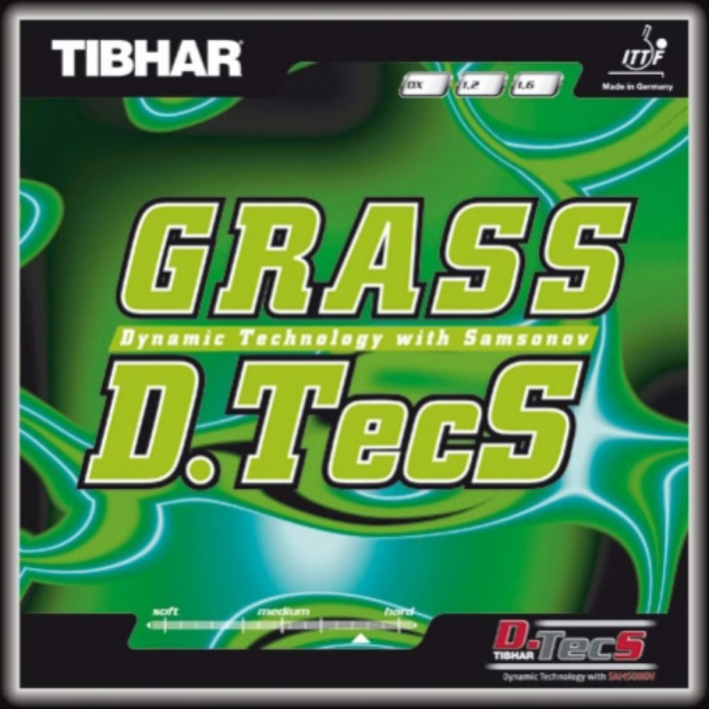 Tibhar - Grass D.TecS Barva: Černá, Tloušťka houby: OX