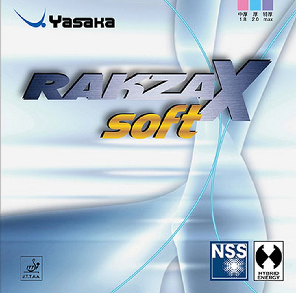 Yasaka - Rakza X Soft Barva: Červená, Tloušťka houby: 1,8