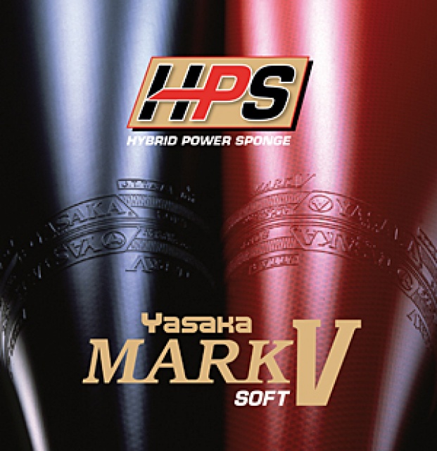 Yasaka - Mark V HPS Soft Barva: Červená, Tloušťka houby: max