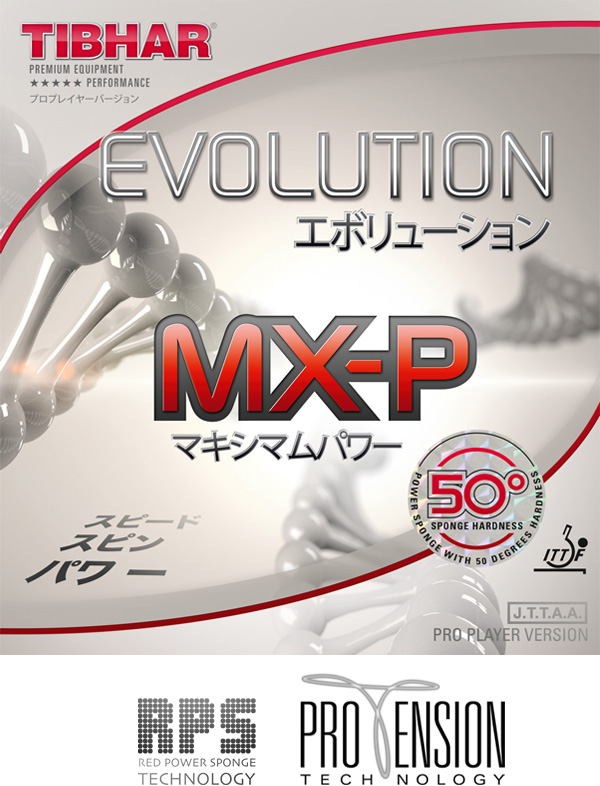 TIBHAR - Evolution MX-P 50 Barva: Červená, Tloušťka houby: 2,1-2,2