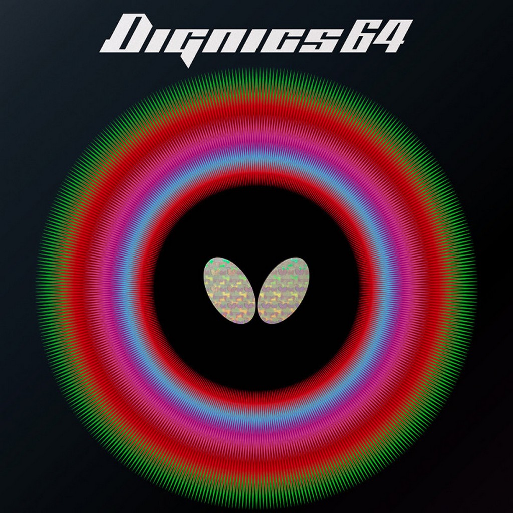 BUTTERFLY - Dignics 64 Barva: Černá, Tloušťka houby: 1,9