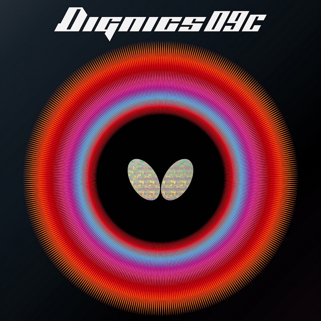 BUTTERFLY - Dignics 09C Barva: Černá, Tloušťka houby: 1,9