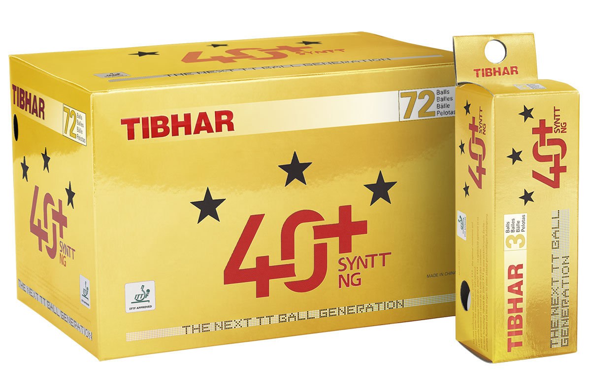 Tibhar - ★★★ 40+ SYNTT NG - 72 ks Barva: Bílá, Velikost: 40+