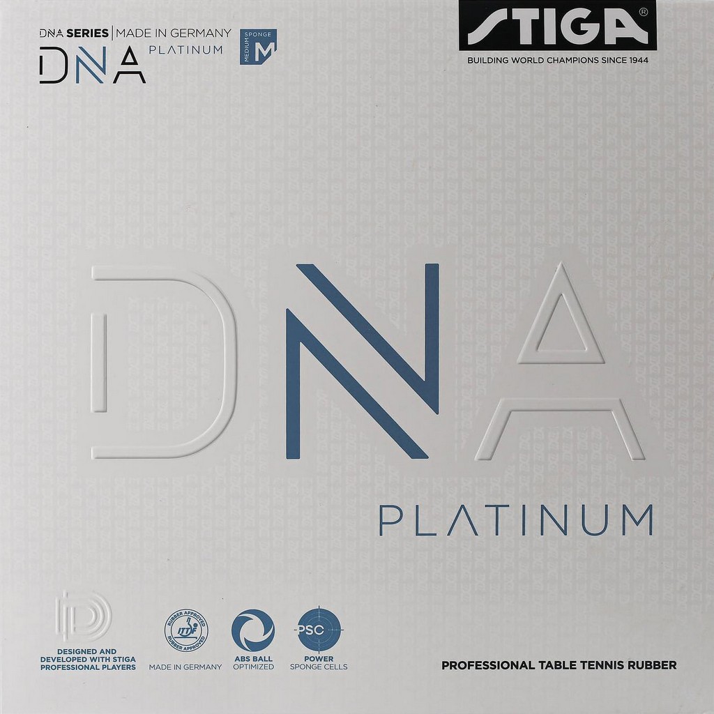 STIGA - DNA Platinum M Barva: Červená, Tloušťka houby: 2,1