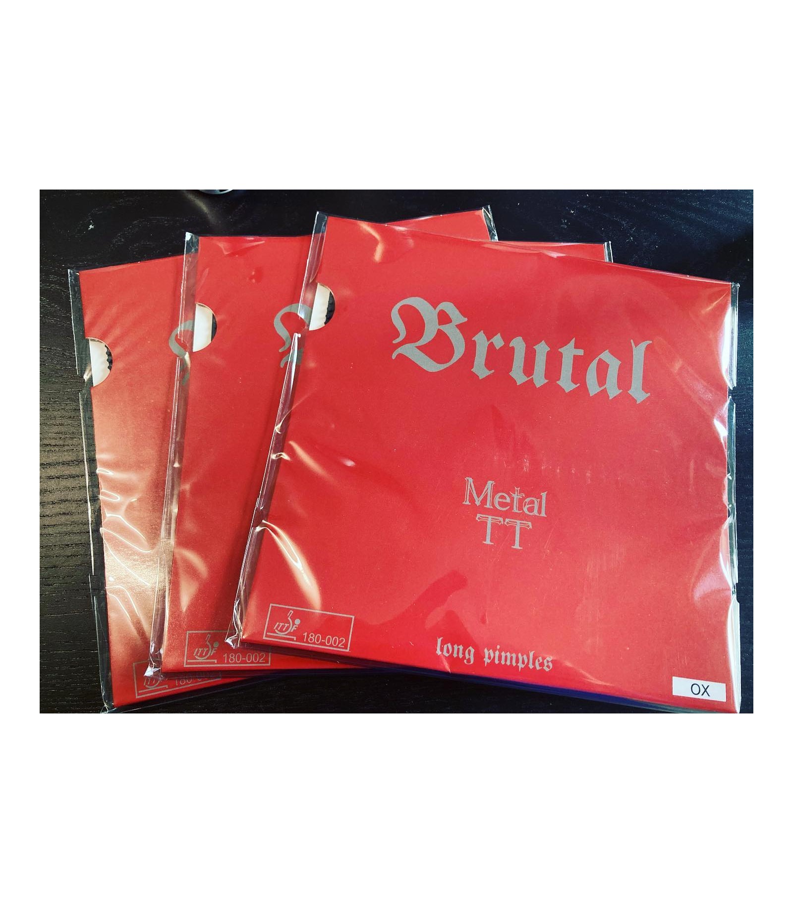 TT Metal - Brutal Barva: Červená, Tloušťka houby: 1,0