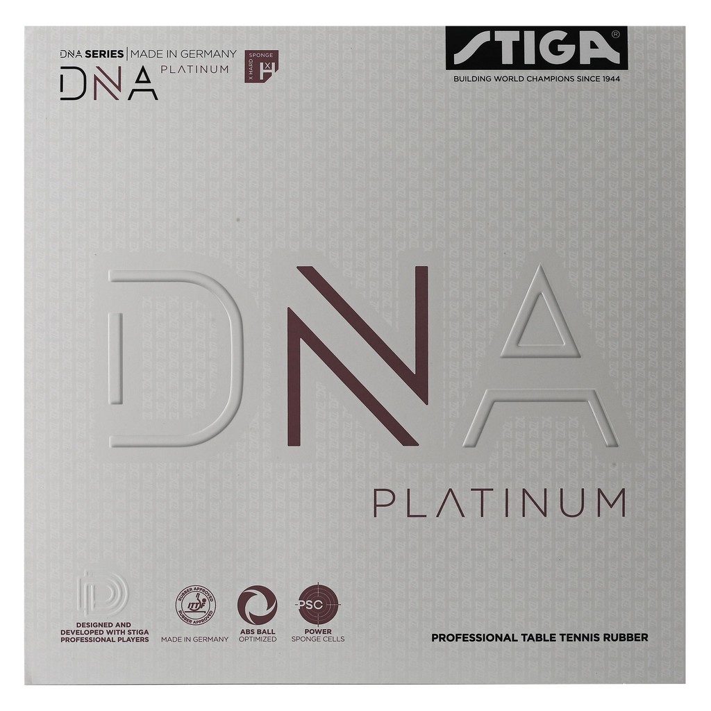STIGA - DNA Platinum XH Barva: Červená, Tloušťka houby: max