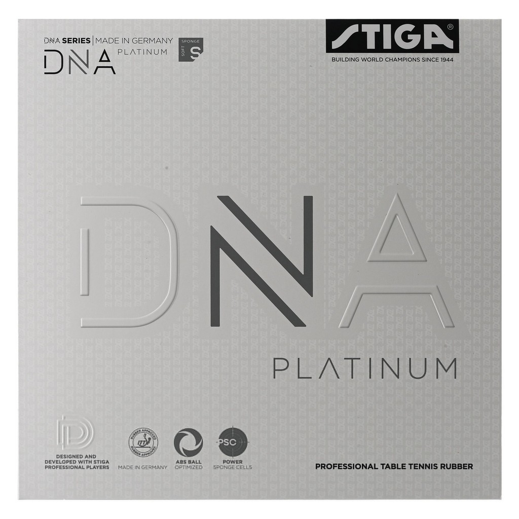 STIGA - DNA Platinum S Barva: Červená, Tloušťka houby: 2,1