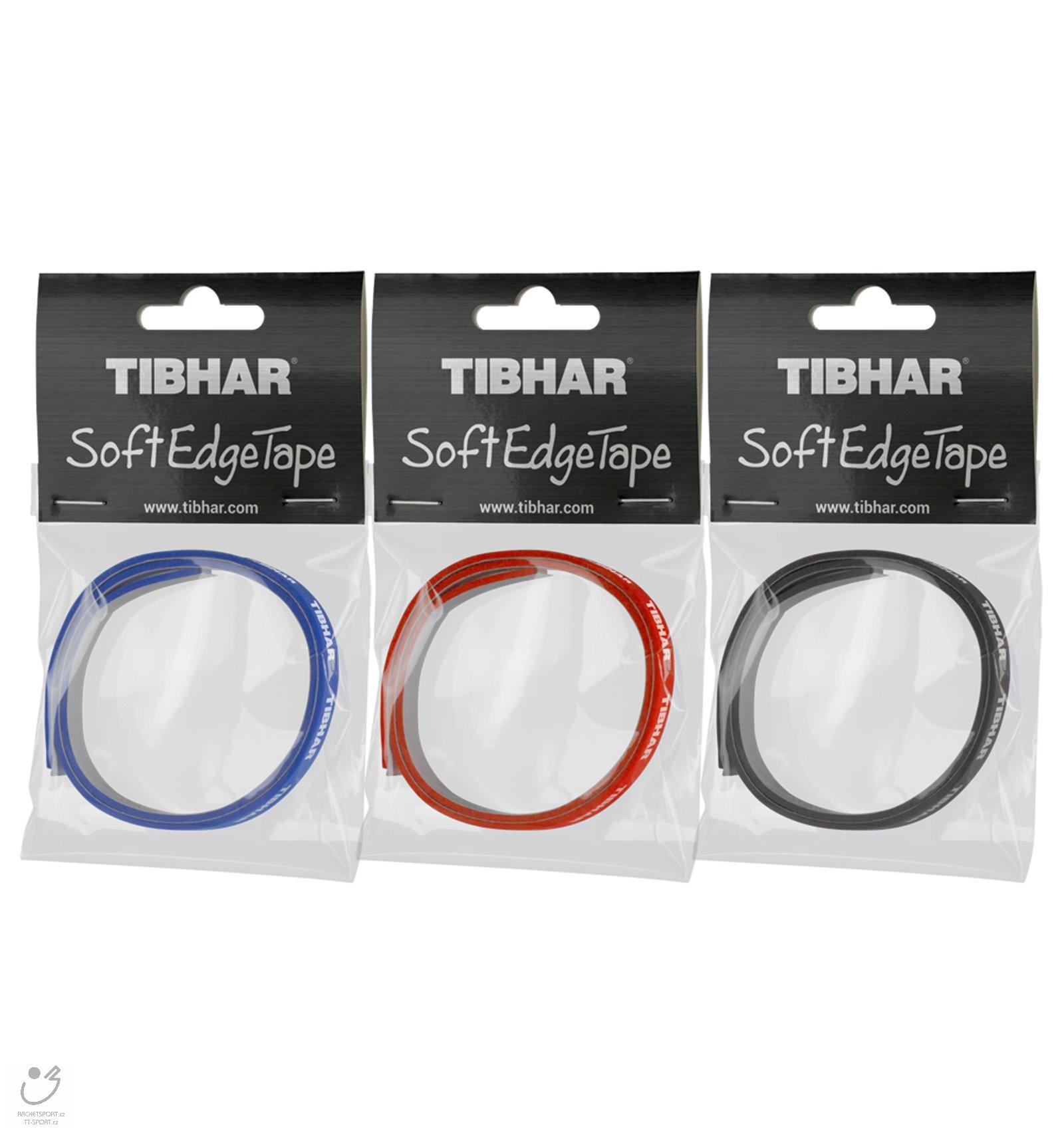 Tibhar - Soft Edge páska Barva: Červená