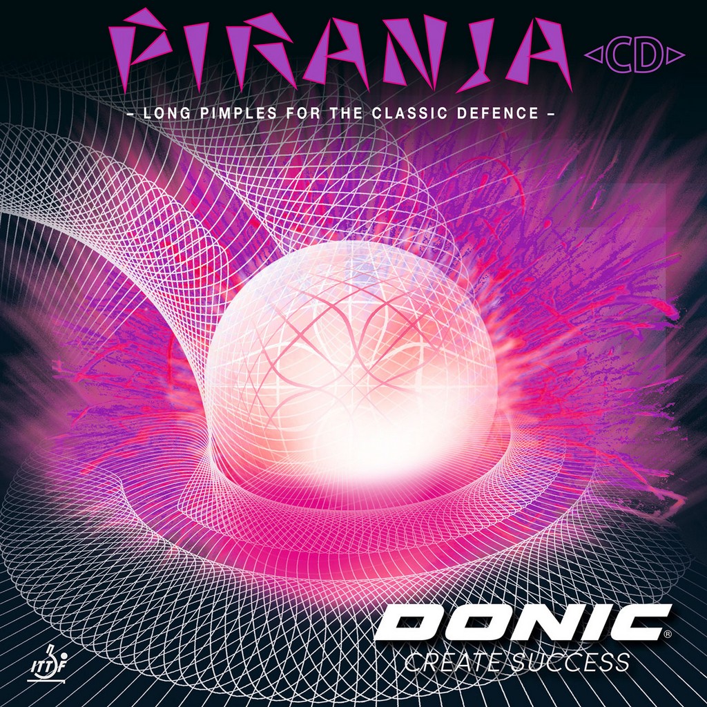 Donic - Piranja CD Barva: Černá, Tloušťka houby: 1,0