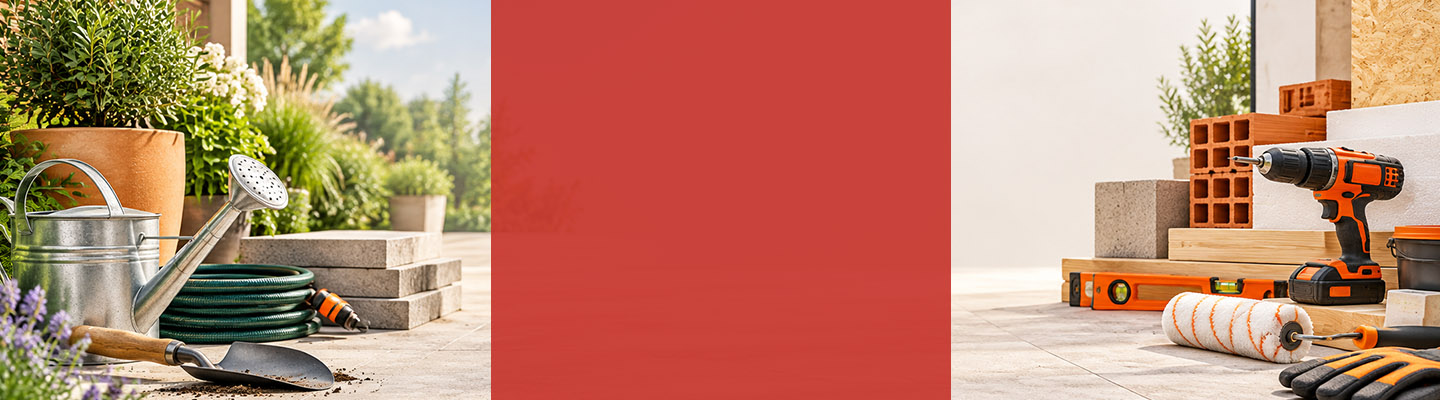 Banner na zobrazenie stavebného sortimentu