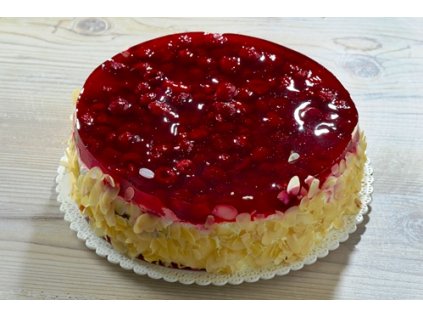 Malinov dort s mascarpone 1