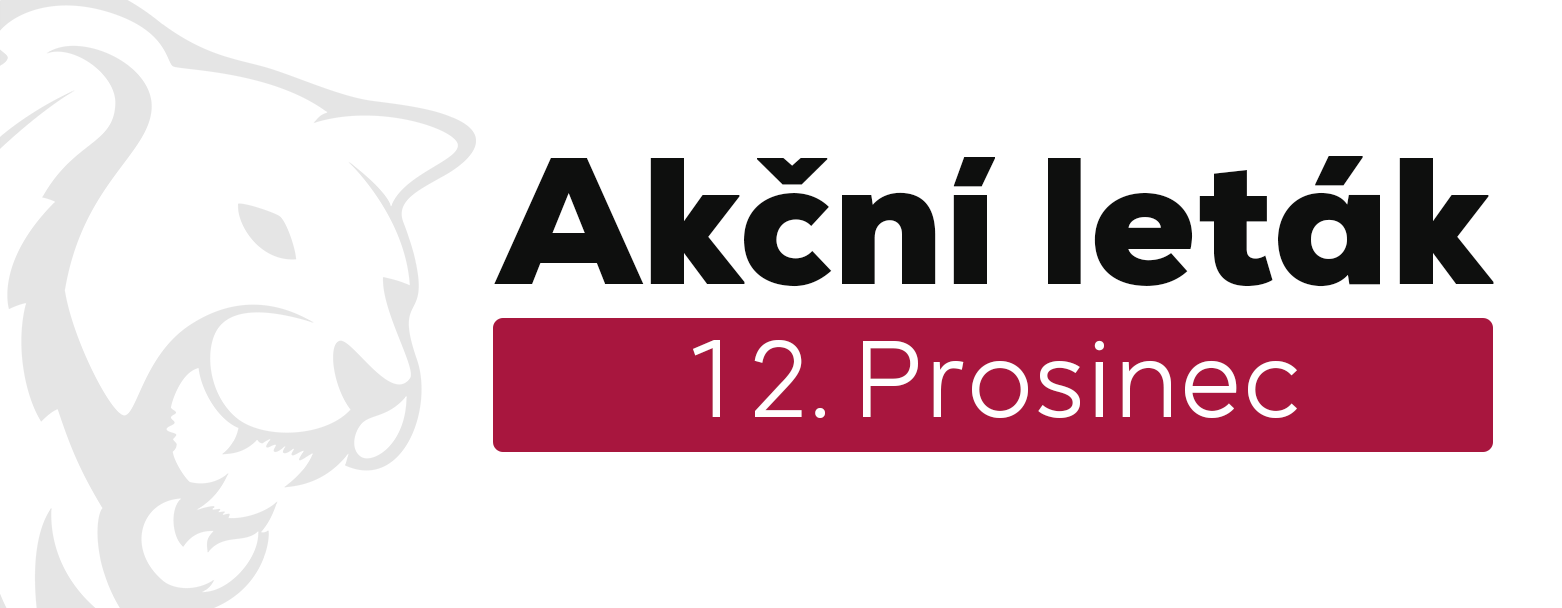 Akční leták Prosinec