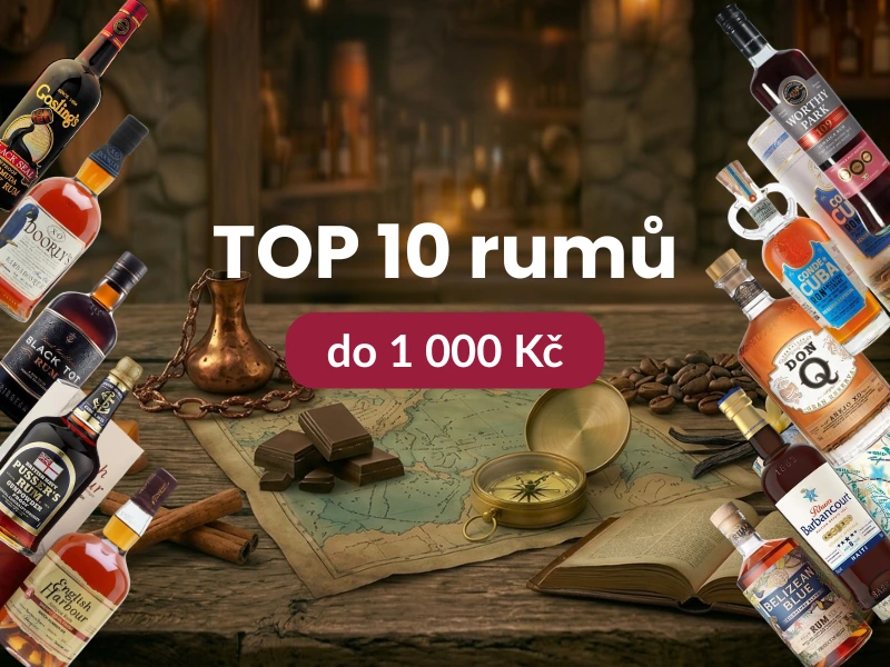 Deset nejlepších rumů do 1 000 Kč: tipy od rumařů pro rumaře