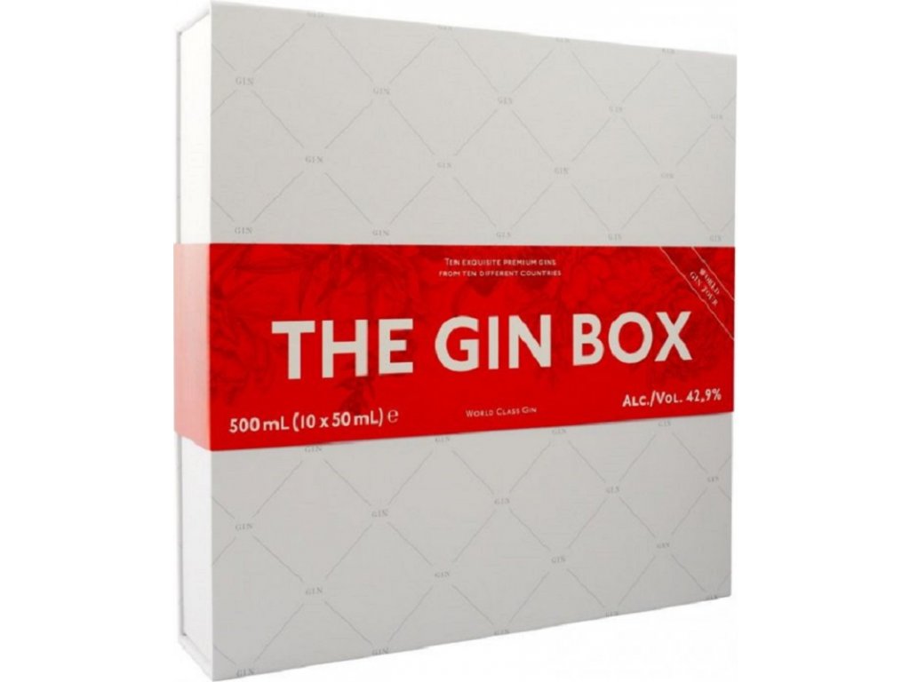 Gin Box World Tour 10x0,05l
