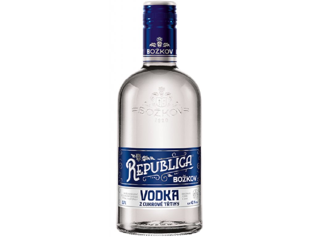 Božkov Republica Vodka 40% 0,7l