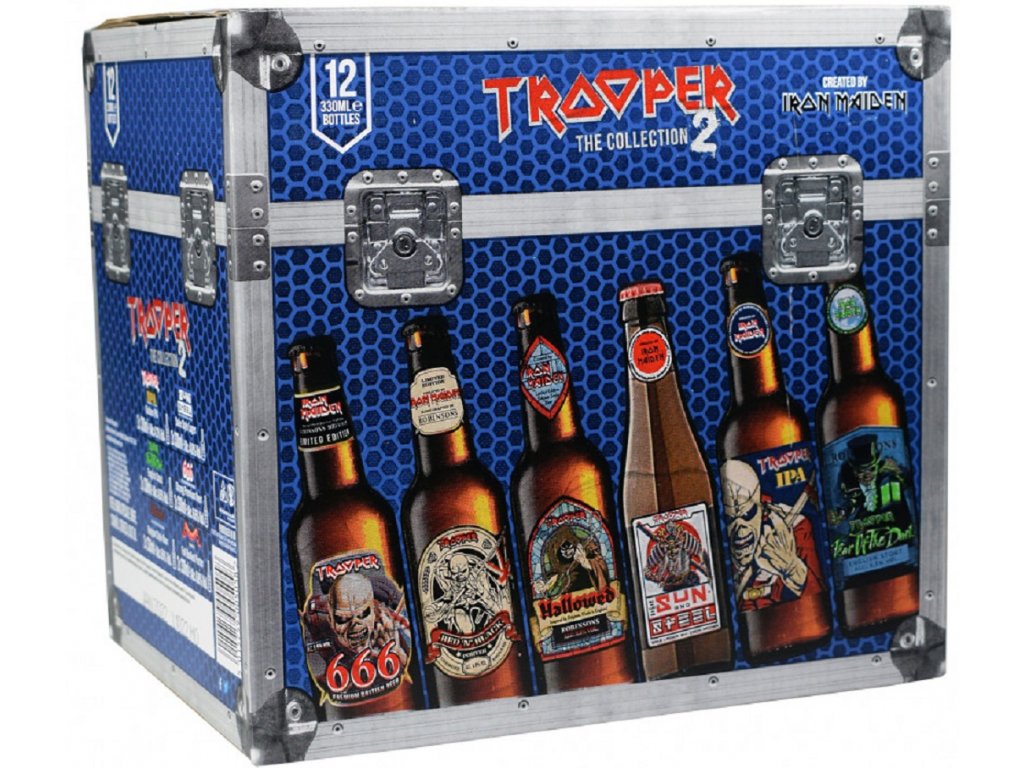 Iron Maiden Trooper Collection Box 2 12x0,33l