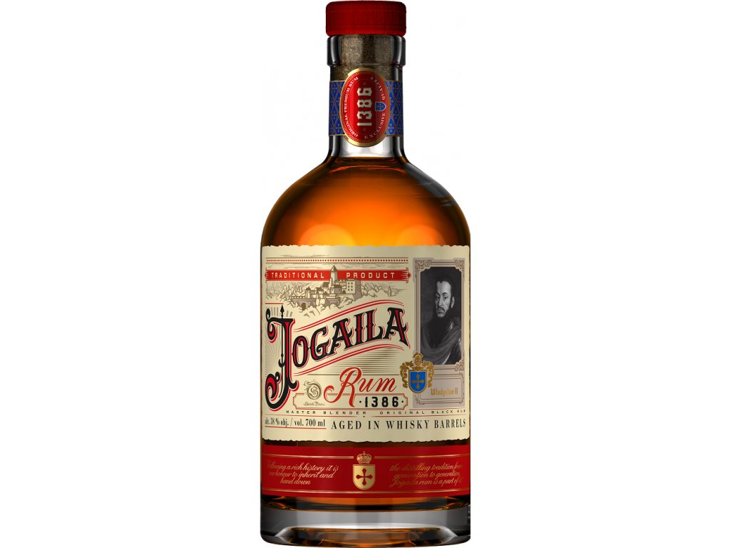 Jogaila Rum Aged in Whisky Barrels 38 0,7l