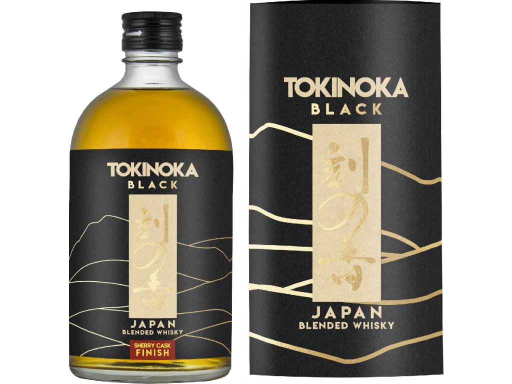 Tokinoka Black Sherry Cask Finish 50% 0,5l (tuba)