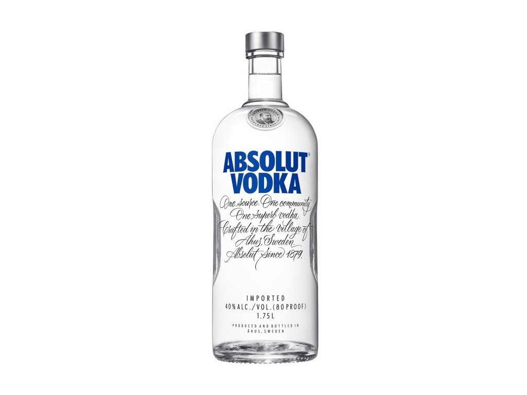 Absolut Vodka 40 1,75l Stramis.cz