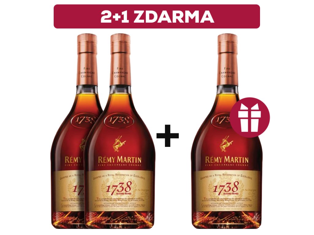 produktové foto na eshop Rémy Martin acord 2+1