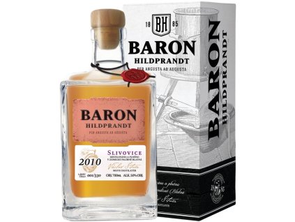 baron hildprandt slivovice 2010 limitovana edice