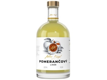 kaapl pomerancovy liker