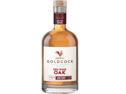 gold cock red wine oak