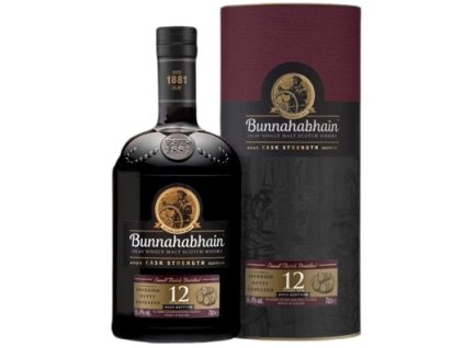 2235 large desktop web image bunnahabhain 12yo cask strength 2025 pack transparent hr removebg preview