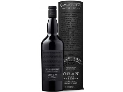 Oban Bay Reserve Game of Thrones Night's Watch 43% 0,7l