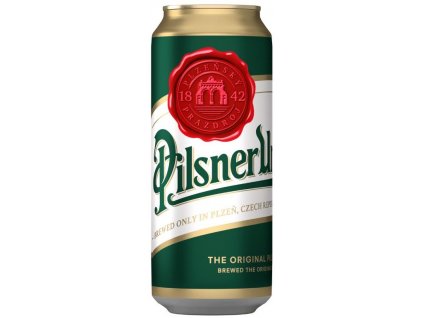 Pilsner Urquell plech 0,5l
