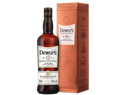 Dewars 12 Year Old Double Aged Blended Scotch Whisky