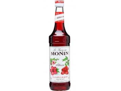 Monin Hibiscus - Ibišek 0,7l