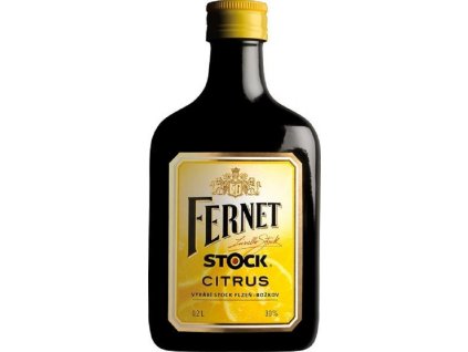 Fernet Stock Citrus 27% 0,2l