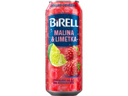 Birell Limetka a Malina plech 0,5l