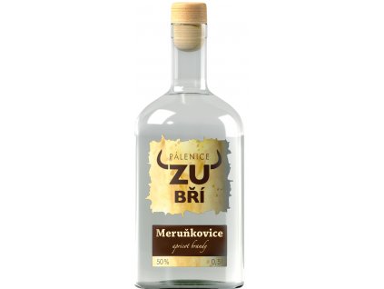 Zubří Meruňkovice 50% 0,5l