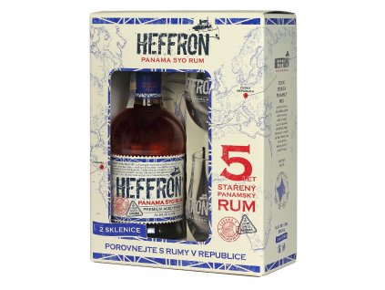 Heffron + 2 skla 38% 0,5l