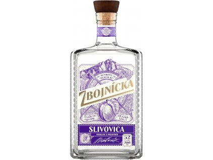 Zbojnícka Slivovica 52% 0,7l