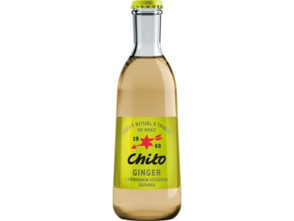 Chito Tonic Ginger sklo 0,25l