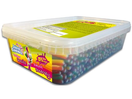 Juicee Gummee Duhové Pendreky 1600g