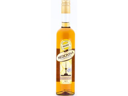 Medovina z Jeseníků Mandlová 13% 0,5l