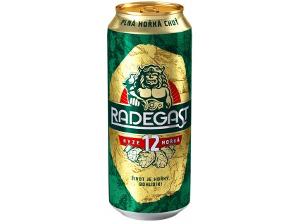 Radegast Ryze Hořká plech 0,5l