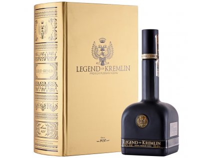 Legend of Kremlin Black in Gold Book 40% 0,7l