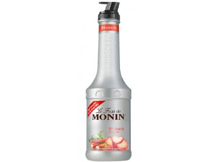 Monin Rhubarb - Rebarbora Pureé 1L