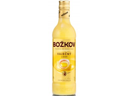 Vaječný likér Božkov 15% 0,5l