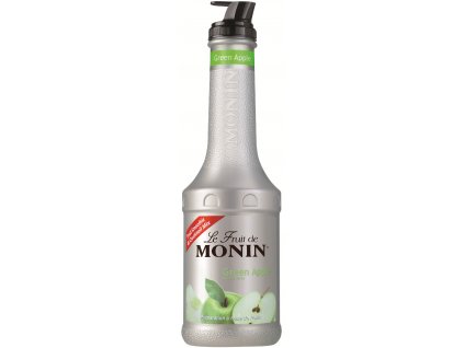 Monin Green Apple - Zelené Jablko Pureé 1l