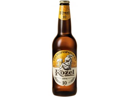 Kozel 10° Světlý 0,5l