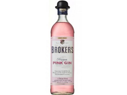 Brokers Pink Gin 40% 0,7l