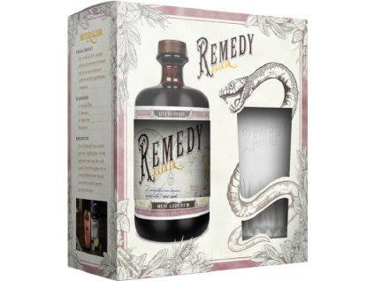 Remedy Elixir + sklo 34% 0,7l